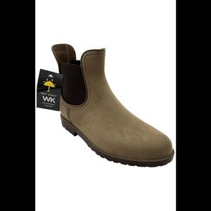 Wet Knot Women's Sloane Waterproof Chelsea Boot Tan - Medium